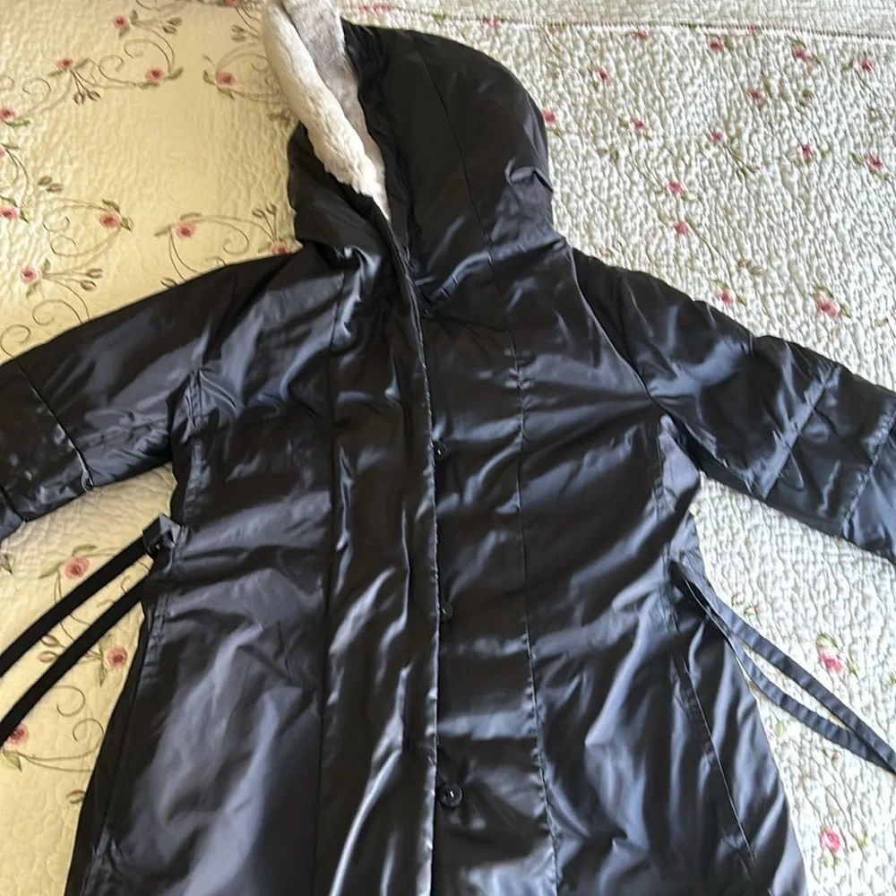 Max mara the cube long coat double sided (black) - Picture 10 of 16